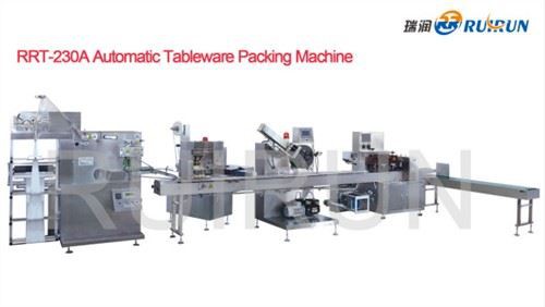 Tsis siv neeg Tableware Packing Tshuab